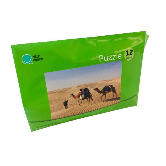 Puzzle Camile, AHA, 12 piese, carton, 28 x 21 cm